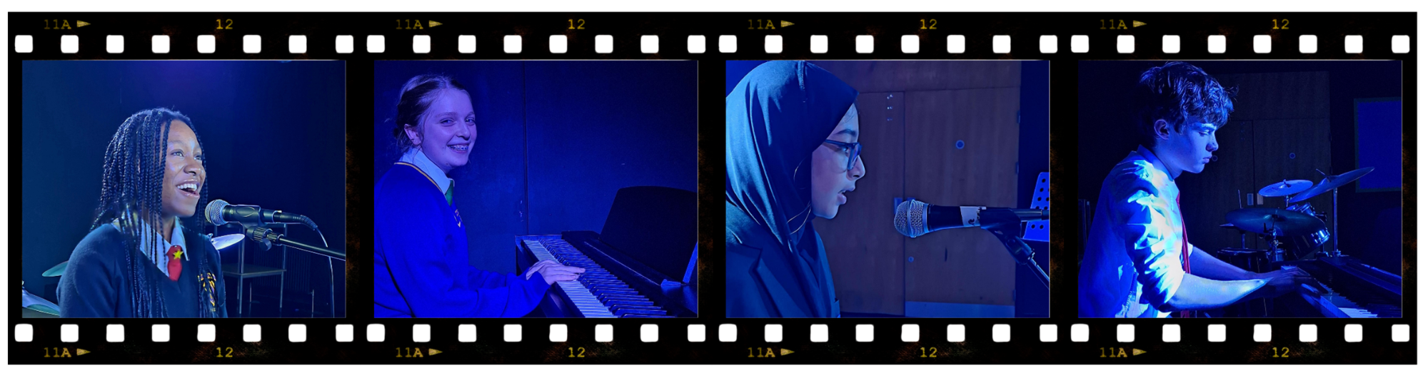 House Music 2025 Students participating in House Music